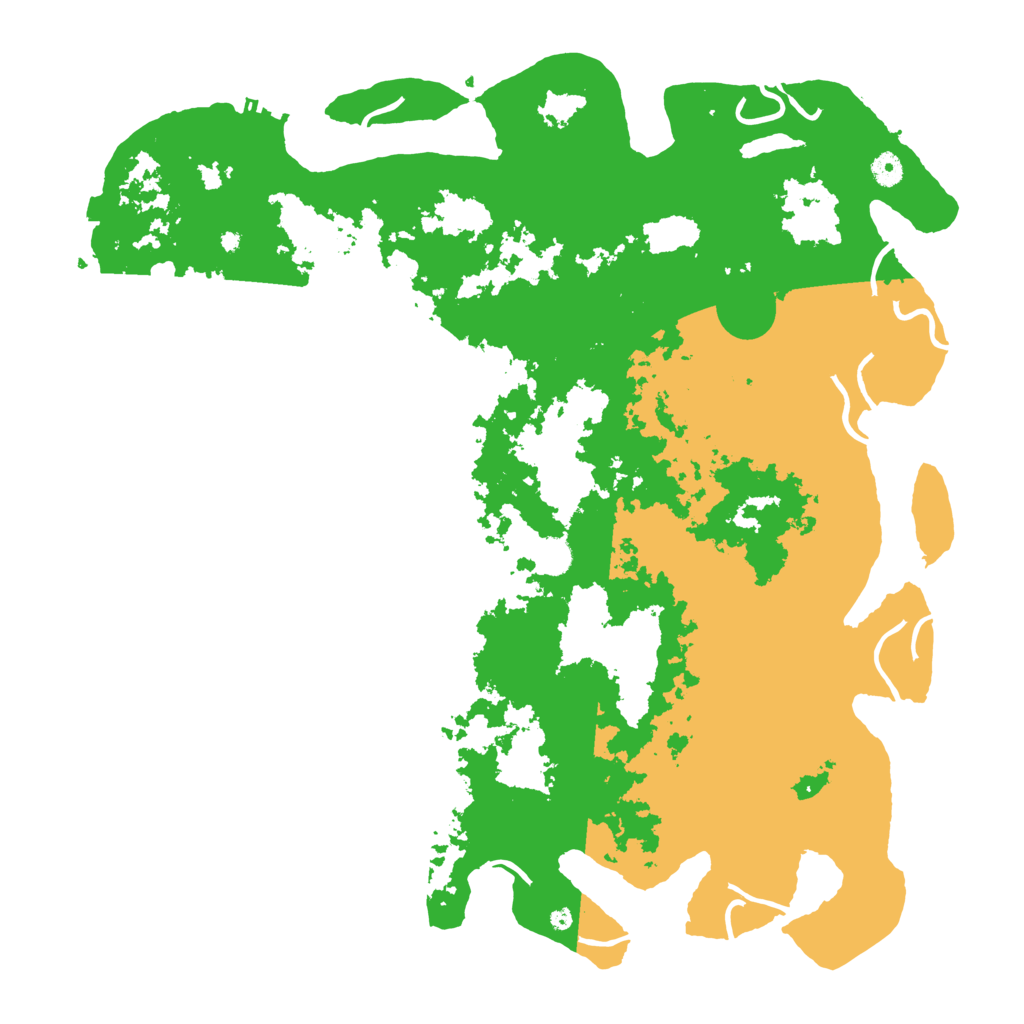 Biome Rust Map: Procedural Map, Size: 4800, Seed: 824633398