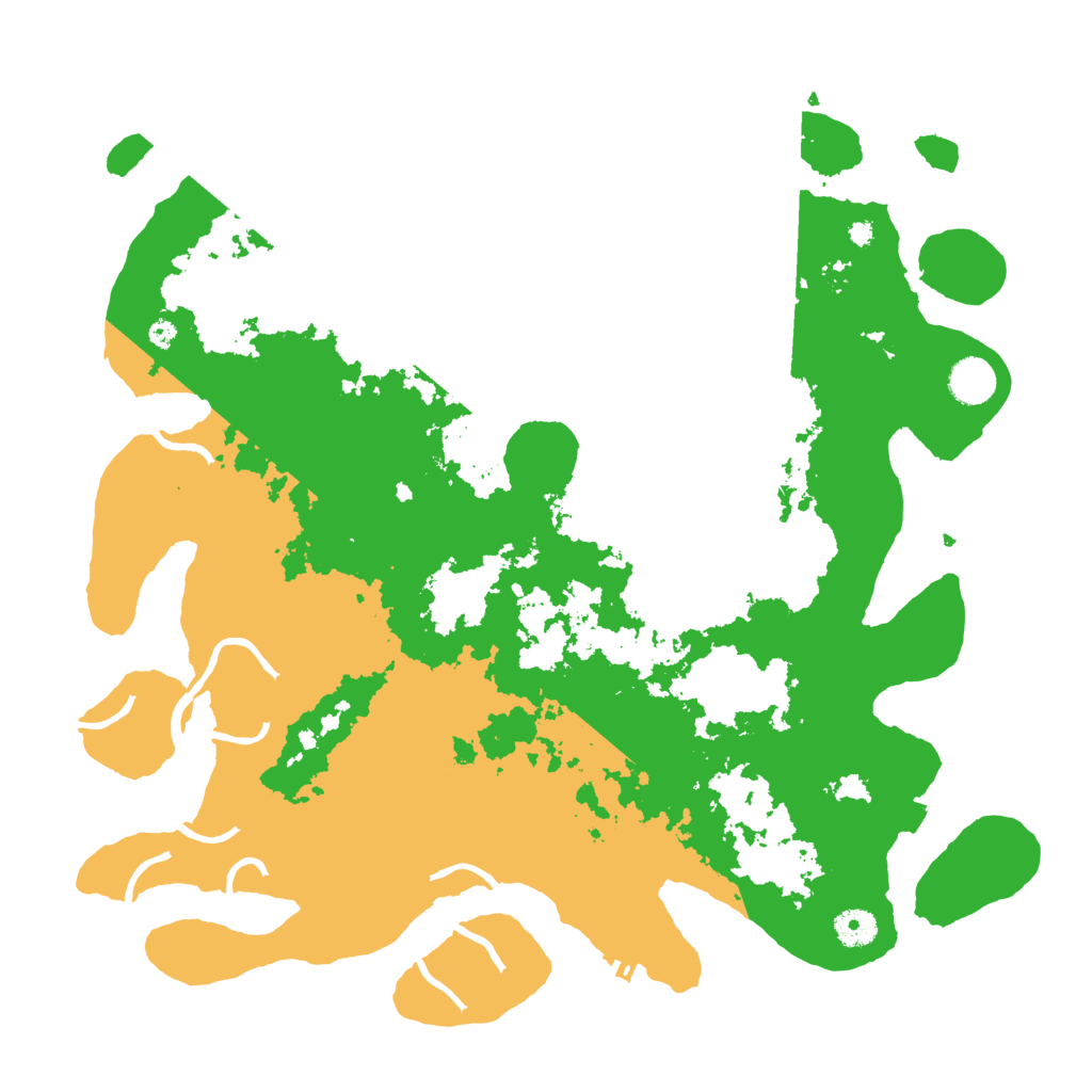 Biome Rust Map: Procedural Map, Size: 4100, Seed: 2652378