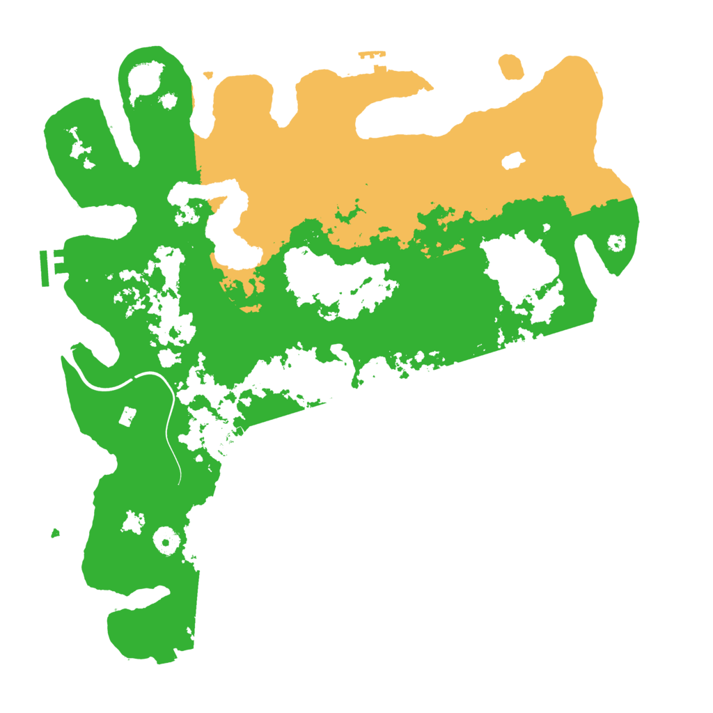 Biome Rust Map: Procedural Map, Size: 4000, Seed: 1325616896