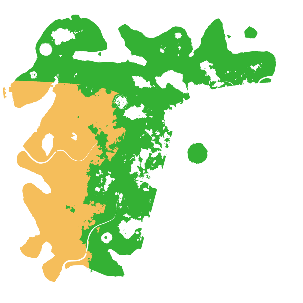 Biome Rust Map: Procedural Map, Size: 4250, Seed: 14