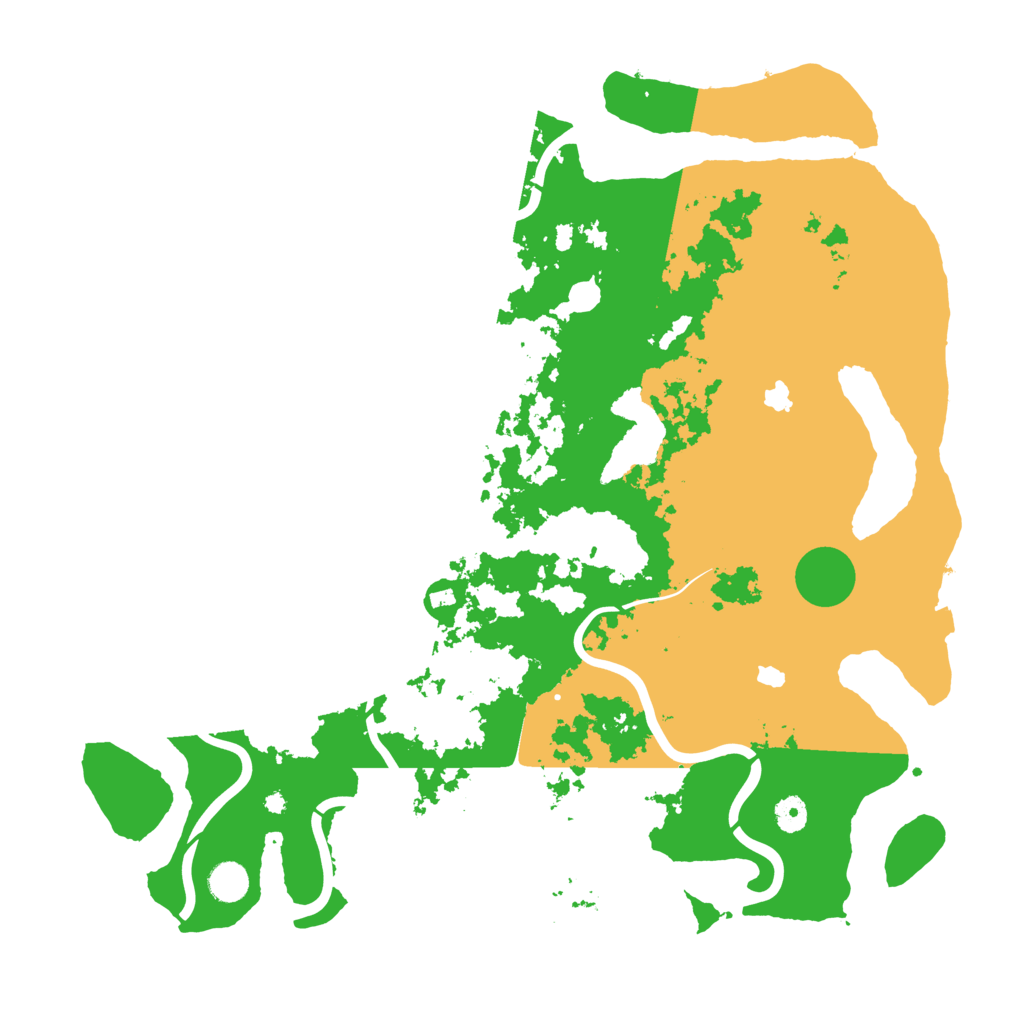 Biome Rust Map: Procedural Map, Size: 4500, Seed: 844477454