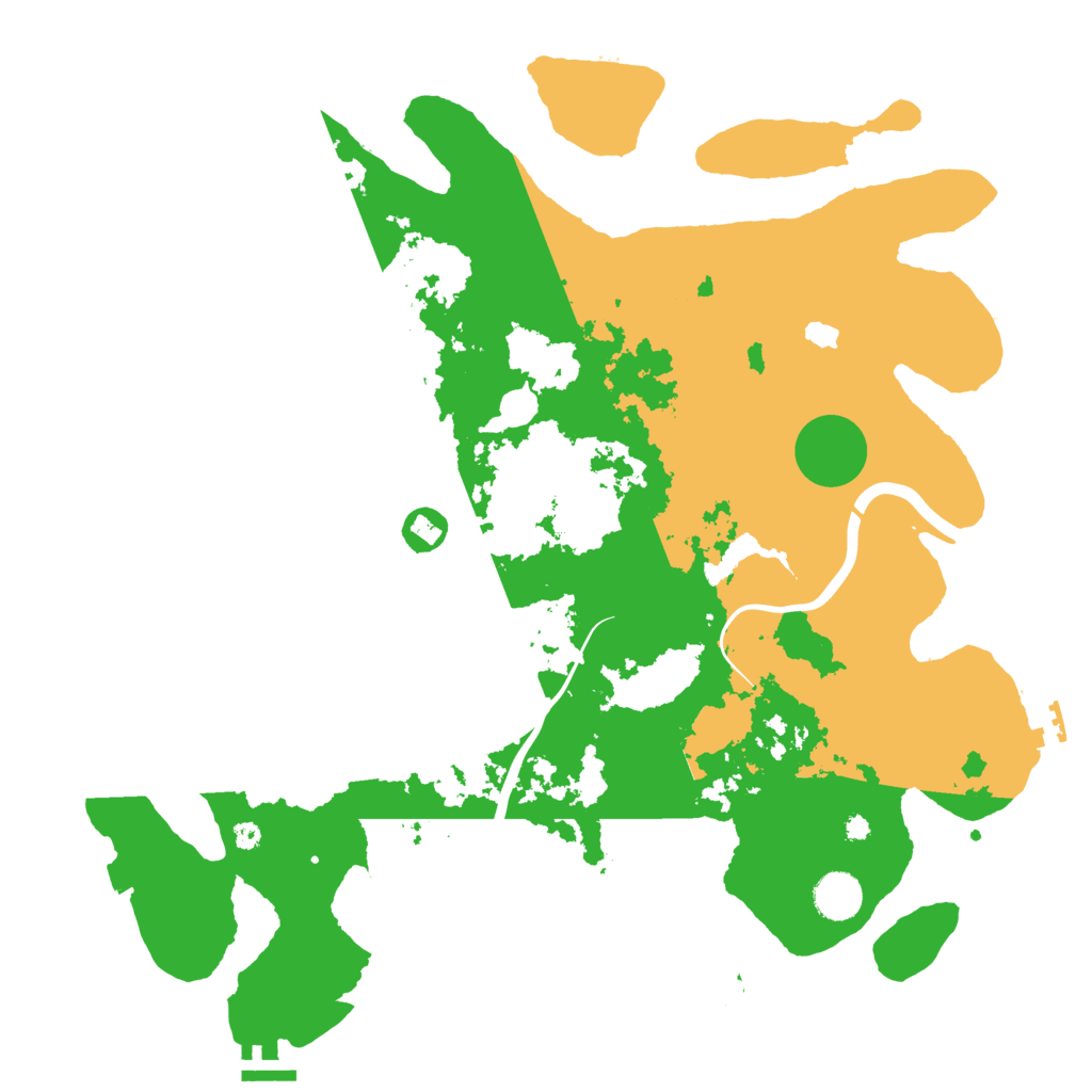 Biome Rust Map: Procedural Map, Size: 4000, Seed: 1943650717