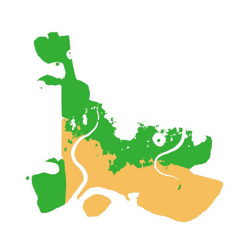 Biome Rust Map: Procedural Map, Size: 2819, Seed: 13825