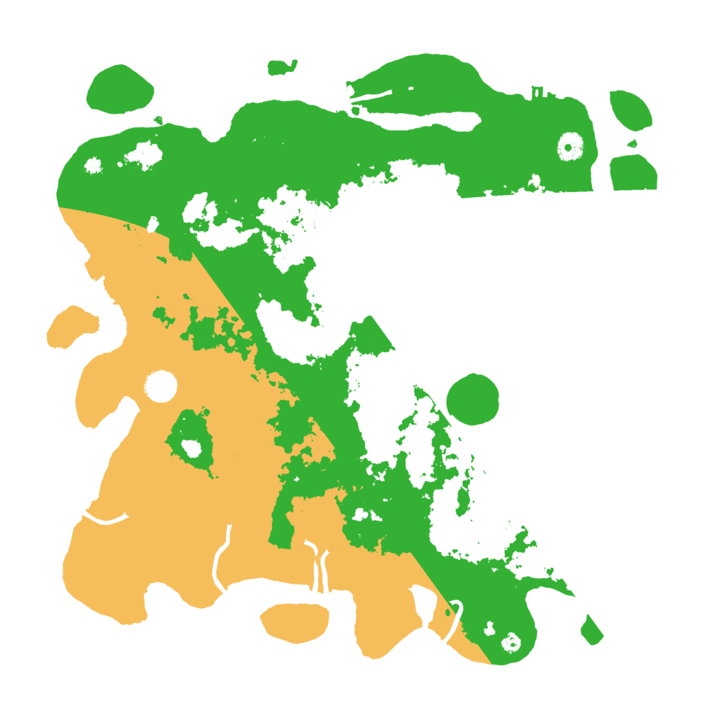 Biome Rust Map: Procedural Map, Size: 3900, Seed: 93046302
