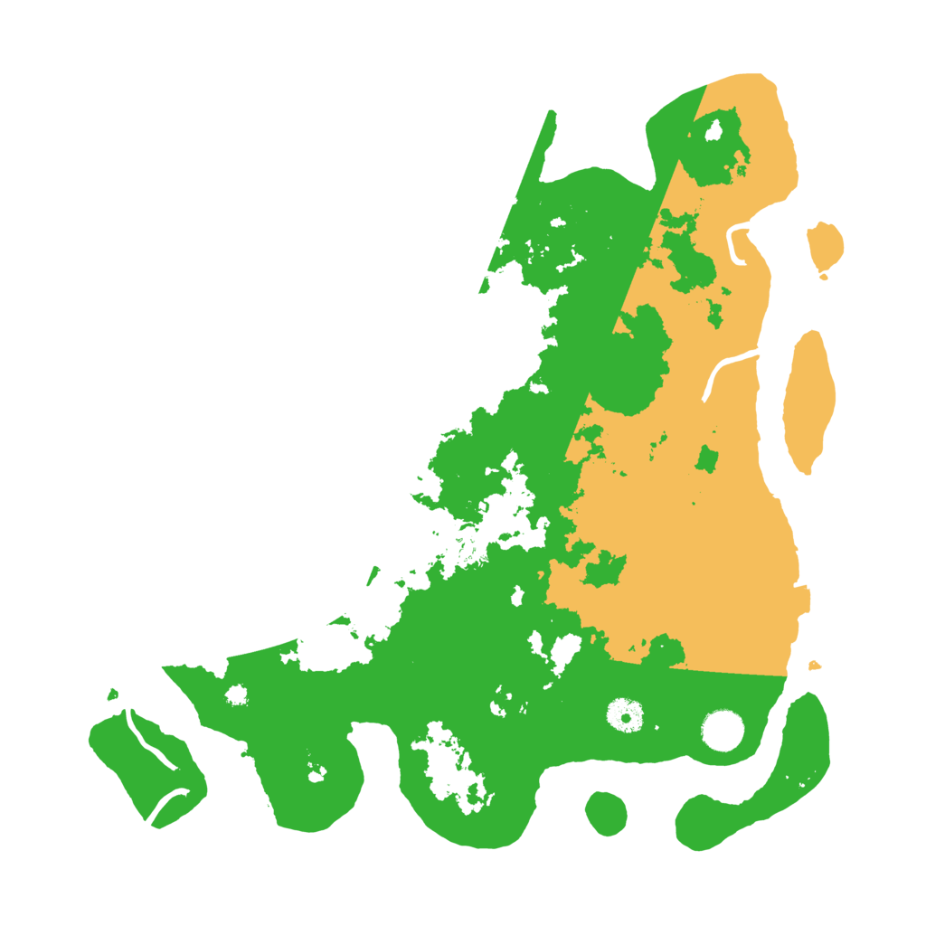 Biome Rust Map: Procedural Map, Size: 3900, Seed: 72446856