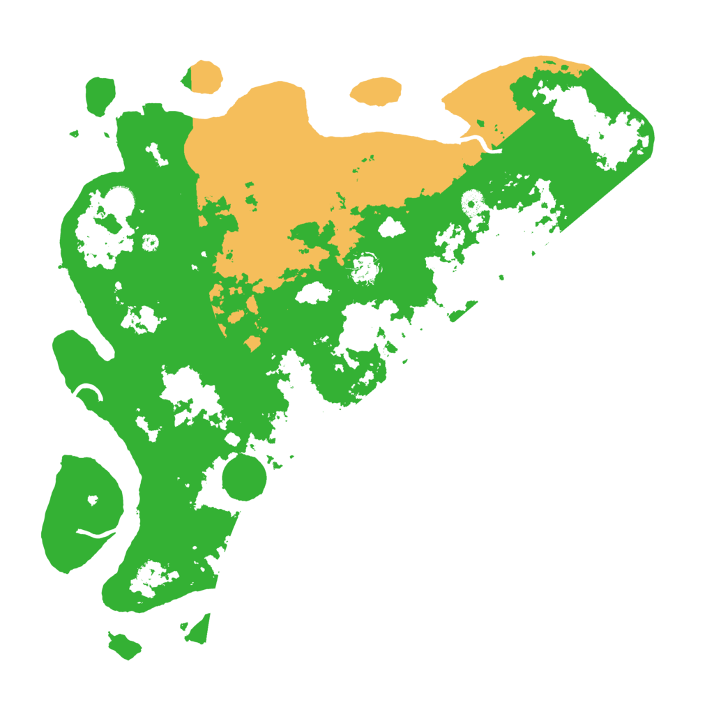 Biome Rust Map: Procedural Map, Size: 4250, Seed: 92679656