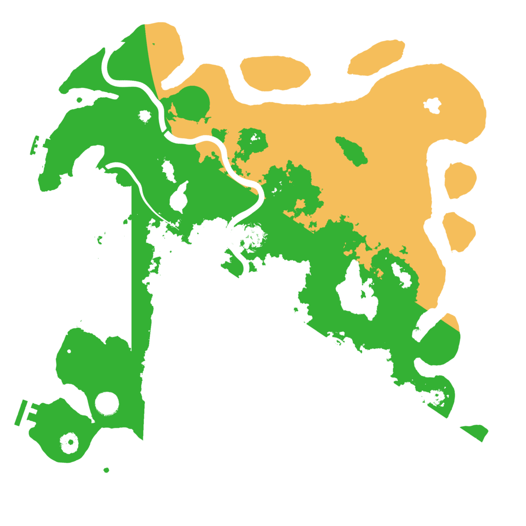 Biome Rust Map: Procedural Map, Size: 4000, Seed: 327238703