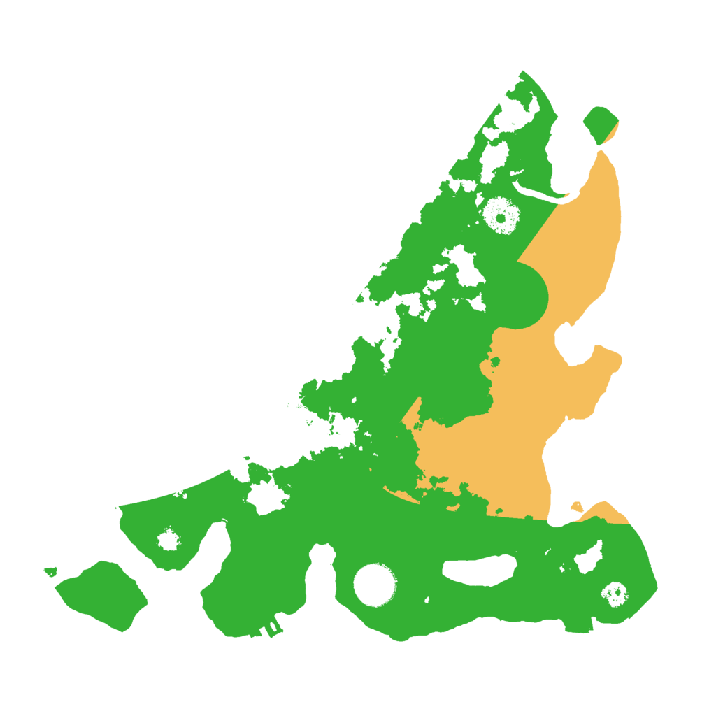 Biome Rust Map: Procedural Map, Size: 3000, Seed: 21704