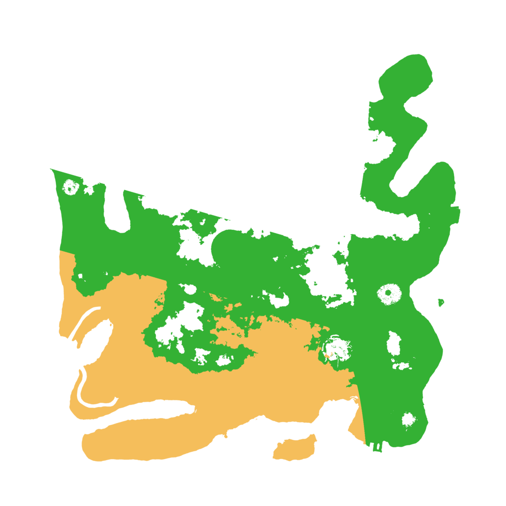 Biome Rust Map: Procedural Map, Size: 3450, Seed: 89117277