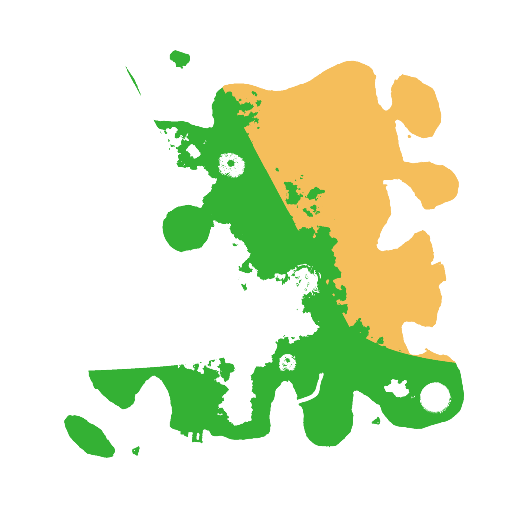 Biome Rust Map: Procedural Map, Size: 3000, Seed: 102571825