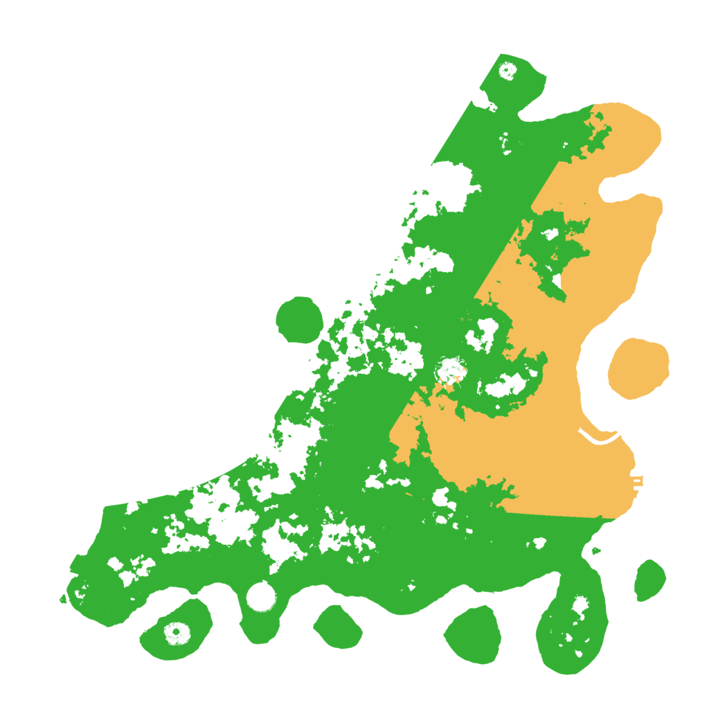 Biome Rust Map: Procedural Map, Size: 4300, Seed: 14206404