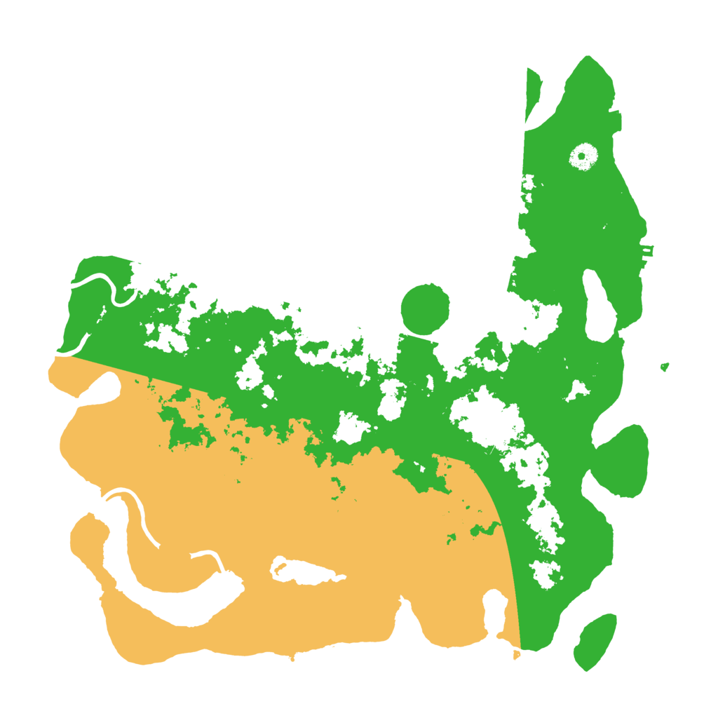 Biome Rust Map: Procedural Map, Size: 4000, Seed: 1997474636