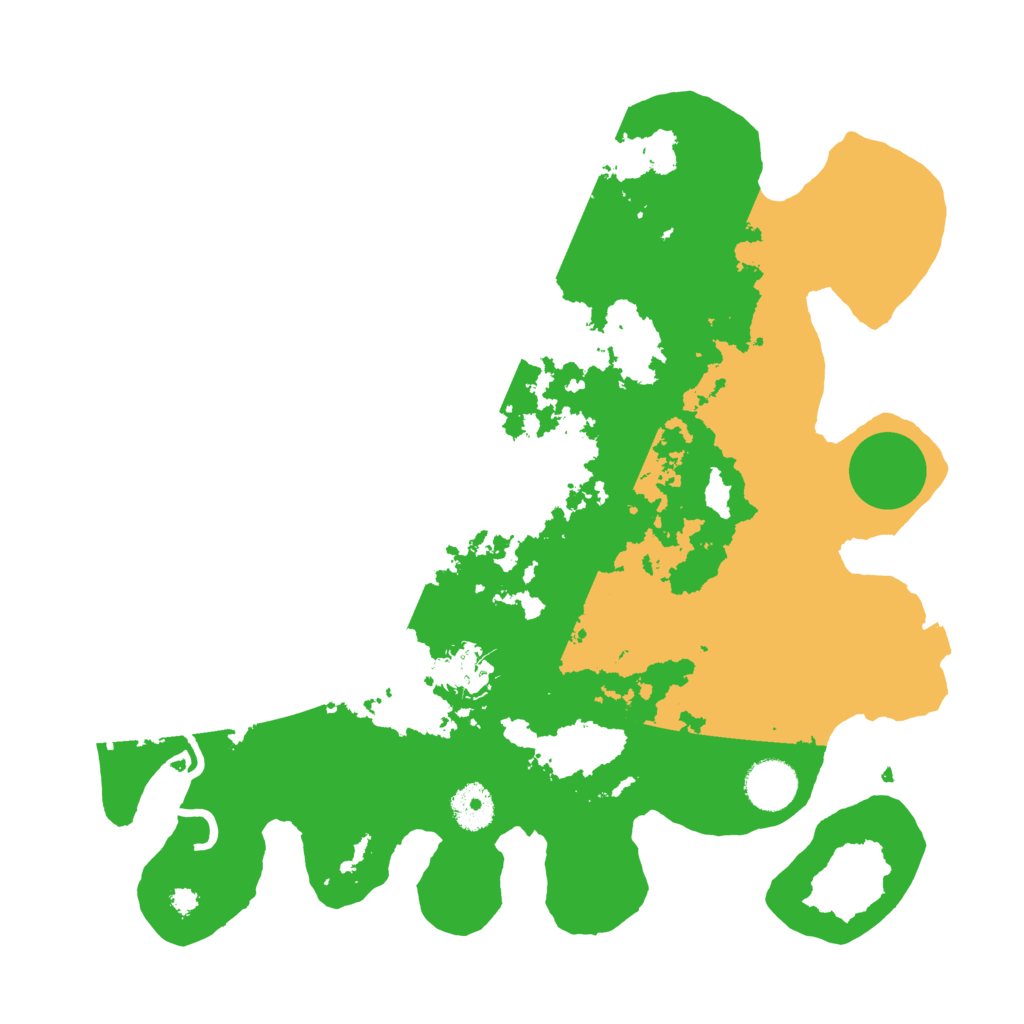 Biome Rust Map: Procedural Map, Size: 3500, Seed: 702231678