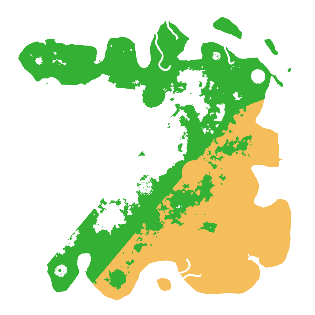 Biome Rust Map: Procedural Map, Size: 3900, Seed: 15229932