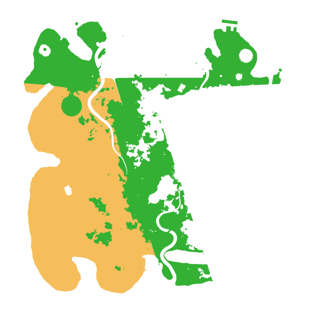 Biome Rust Map: Procedural Map, Size: 4000, Seed: 80505774