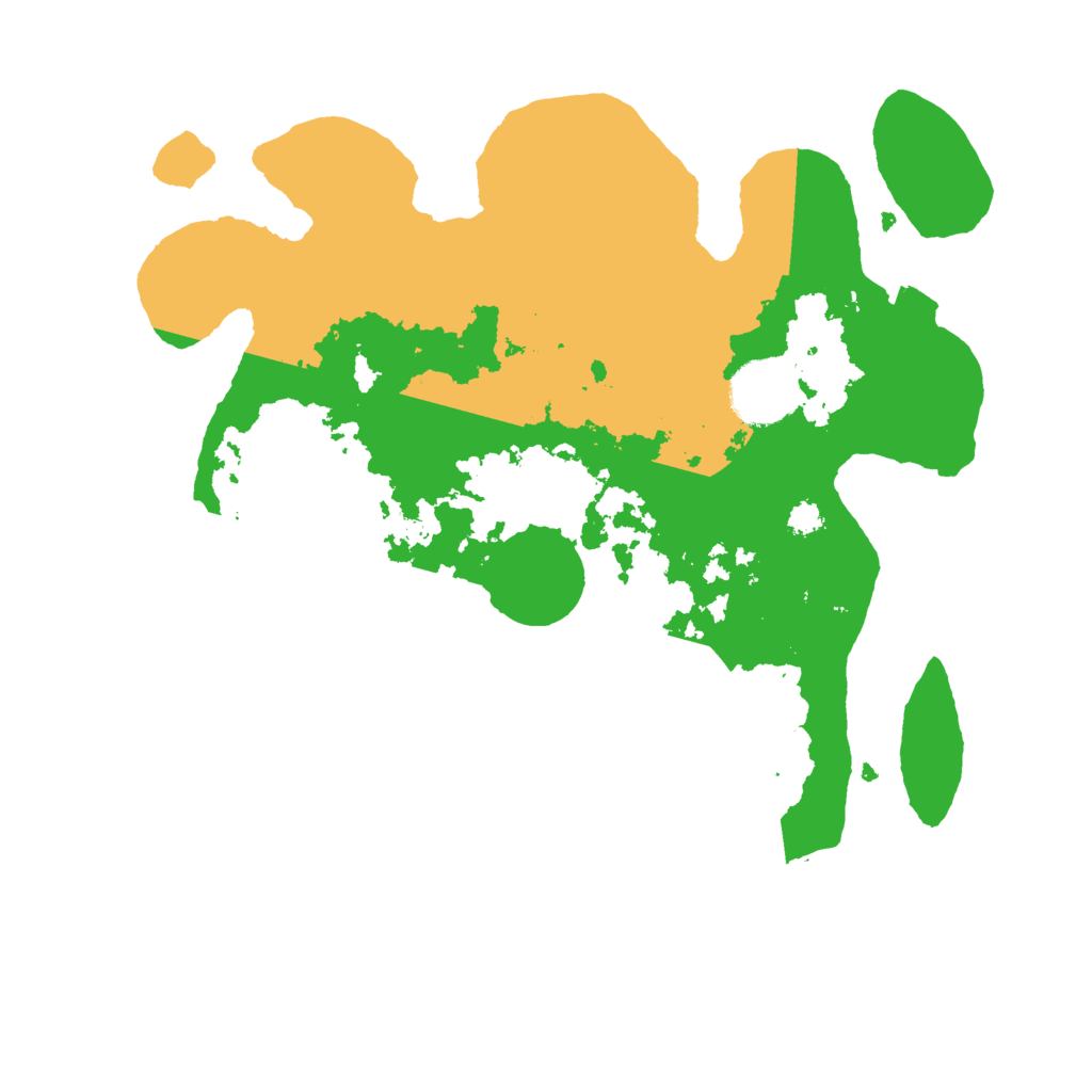 Biome Rust Map: Procedural Map, Size: 3000, Seed: 7878787