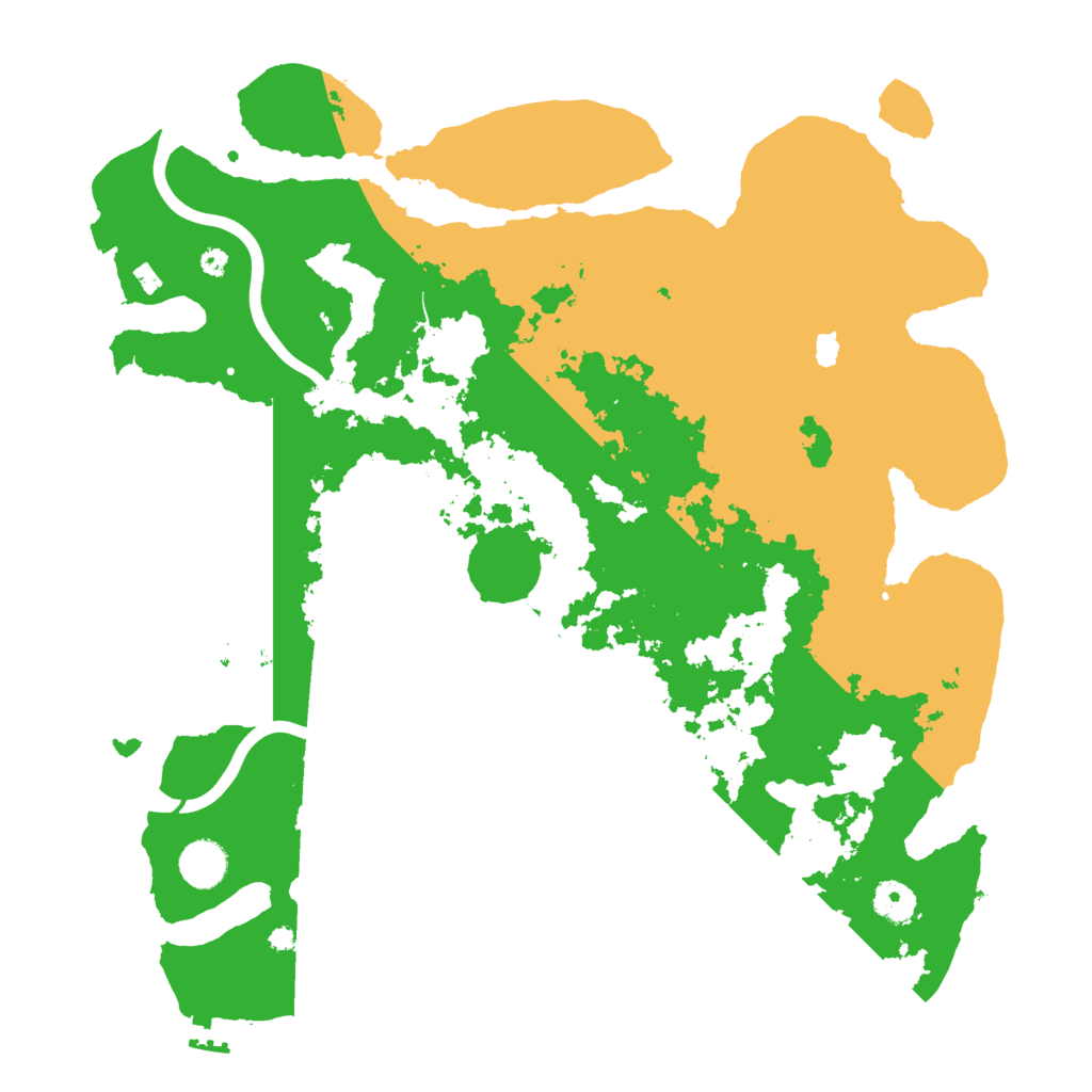 Biome Rust Map: Procedural Map, Size: 4000, Seed: 7102008