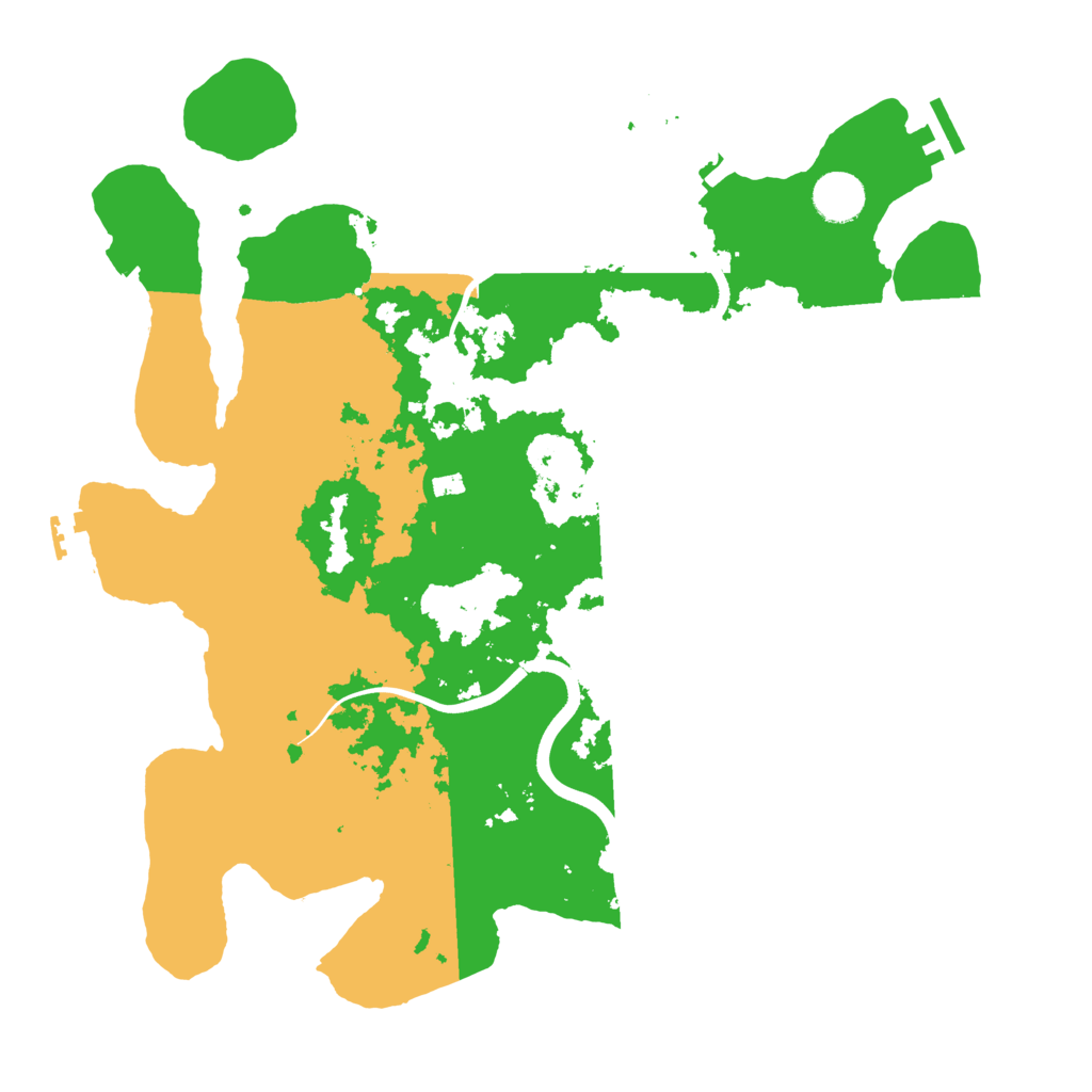 Biome Rust Map: Procedural Map, Size: 3800, Seed: 992566743