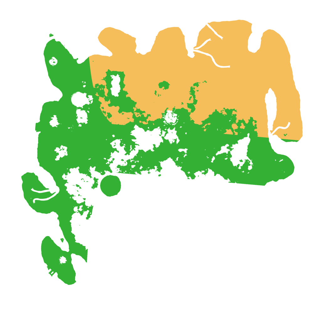 Biome Rust Map: Procedural Map, Size: 4100, Seed: 58330624
