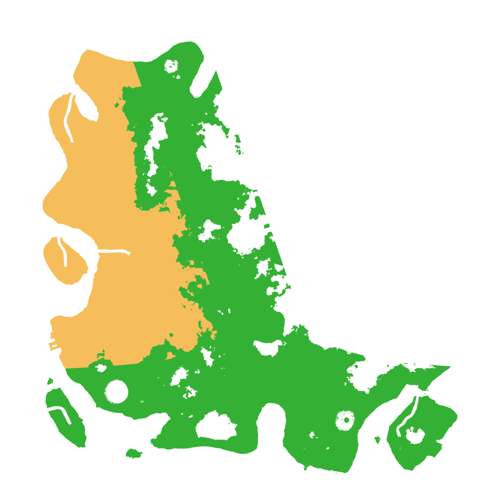 Biome Rust Map: Procedural Map, Size: 3850, Seed: 36399568