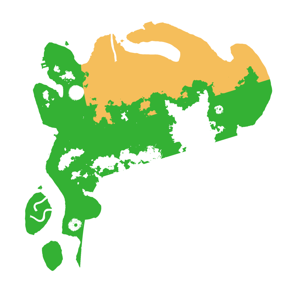 Biome Rust Map: Procedural Map, Size: 3550, Seed: 60340673