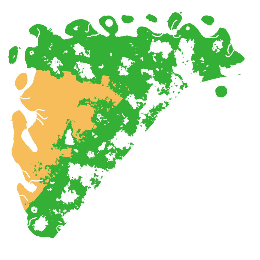 Biome Rust Map: Procedural Map, Size: 6000, Seed: 949225169