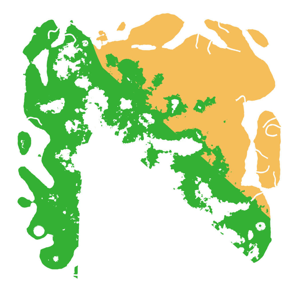 Biome Rust Map: Procedural Map, Size: 4800, Seed: 493509538