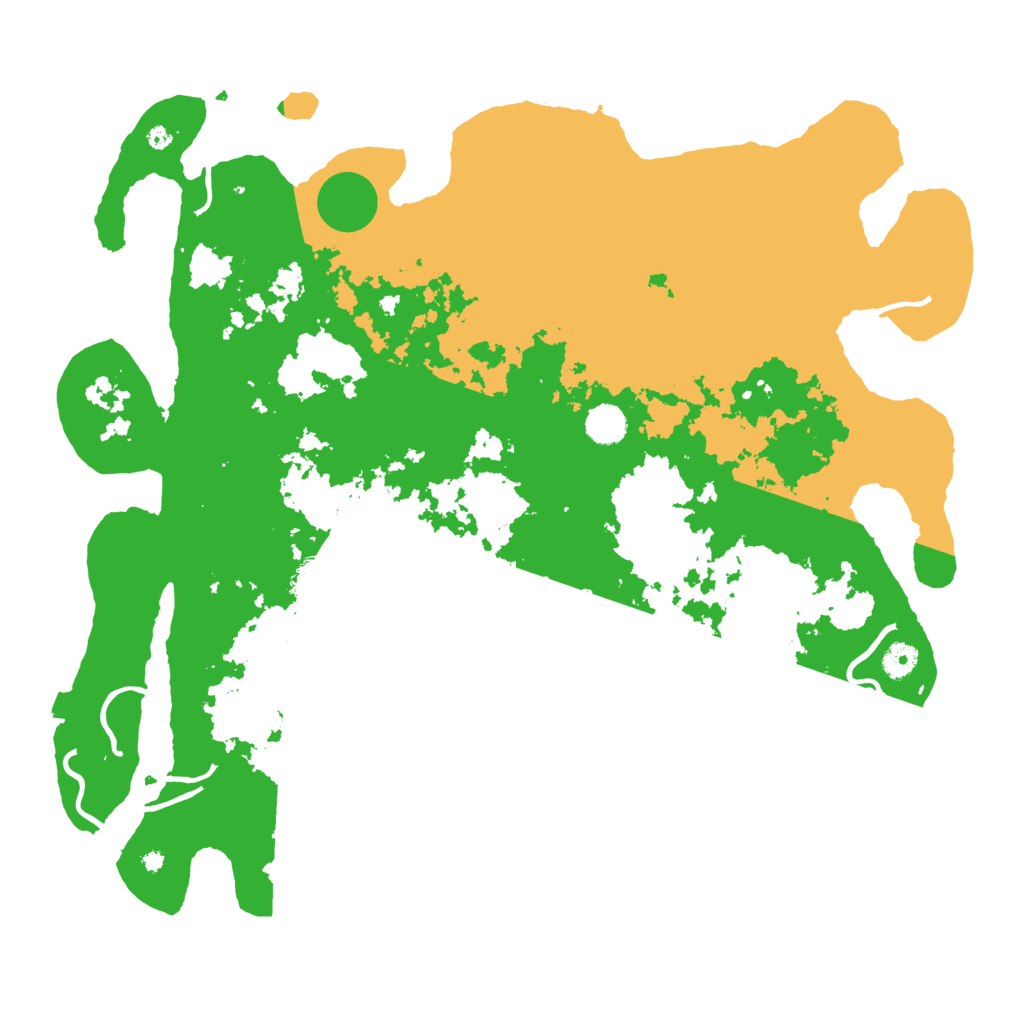 Biome Rust Map: Procedural Map, Size: 4500, Seed: 1331278586
