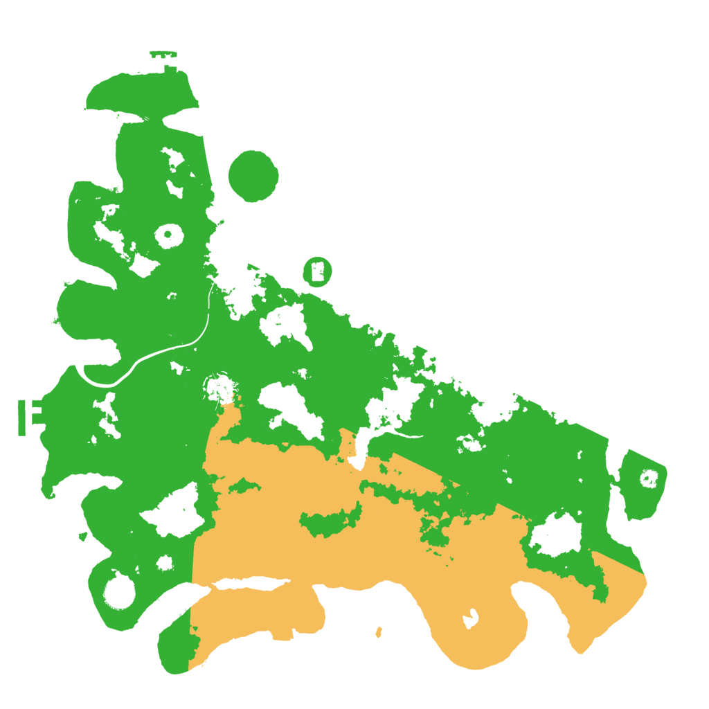Biome Rust Map: Procedural Map, Size: 4000, Seed: 21198190