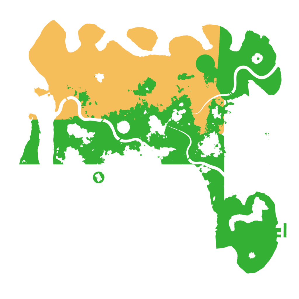 Biome Rust Map: Procedural Map, Size: 4250, Seed: 7865765