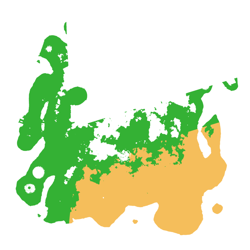 Biome Rust Map: Procedural Map, Size: 3700, Seed: 1046263883