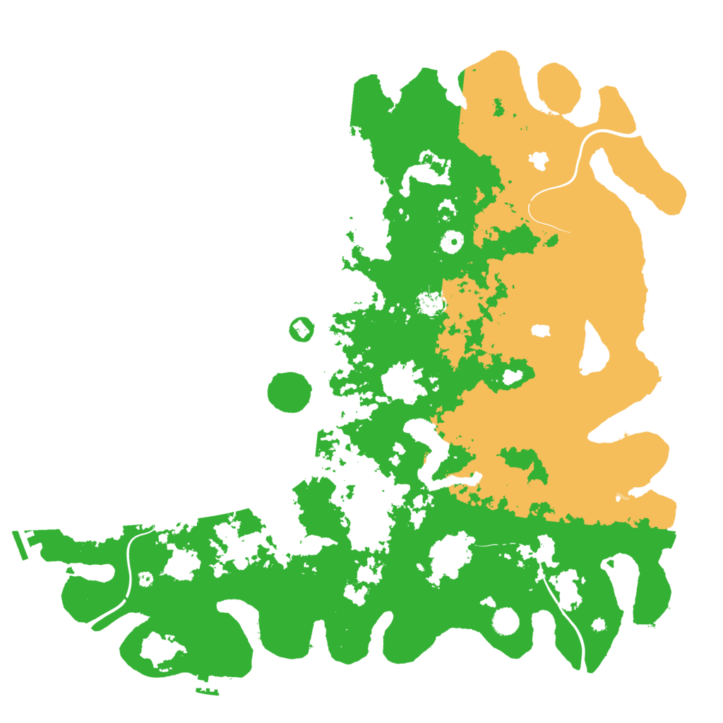 Biome Rust Map: Procedural Map, Size: 4720, Seed: 217635827