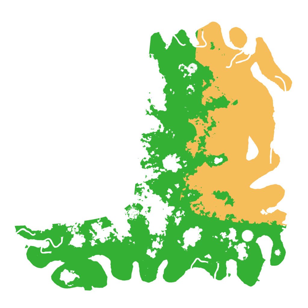 Biome Rust Map: Procedural Map, Size: 4720, Seed: 217635827