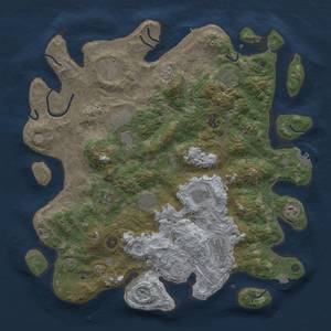 Thumbnail Rust Map: Procedural Map, Size: 4250, Seed: 566971364, 18 Monuments