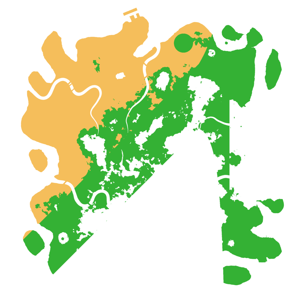 Biome Rust Map: Procedural Map, Size: 4250, Seed: 566971364