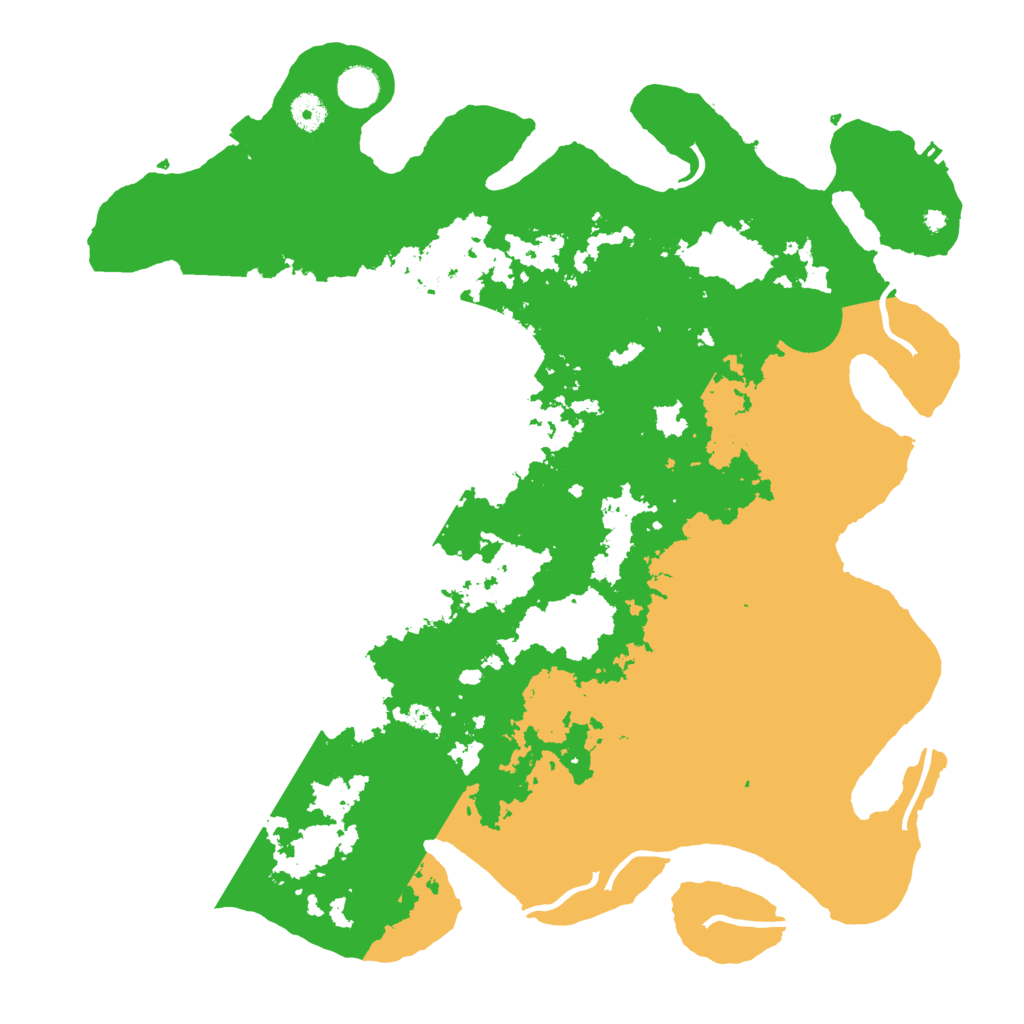 Biome Rust Map: Procedural Map, Size: 4300, Seed: 69805693