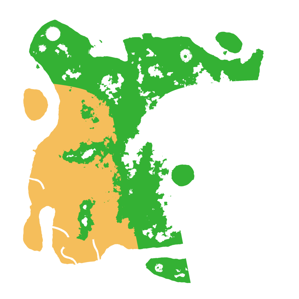 Biome Rust Map: Procedural Map, Size: 3700, Seed: 317140820