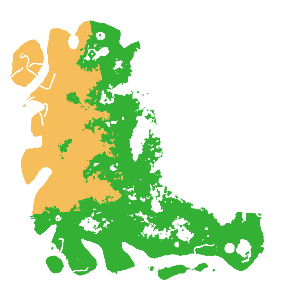 Biome Rust Map: Procedural Map, Size: 5000, Seed: 1723835060