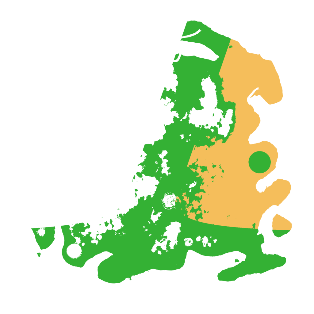 Biome Rust Map: Procedural Map, Size: 3750, Seed: 23455426