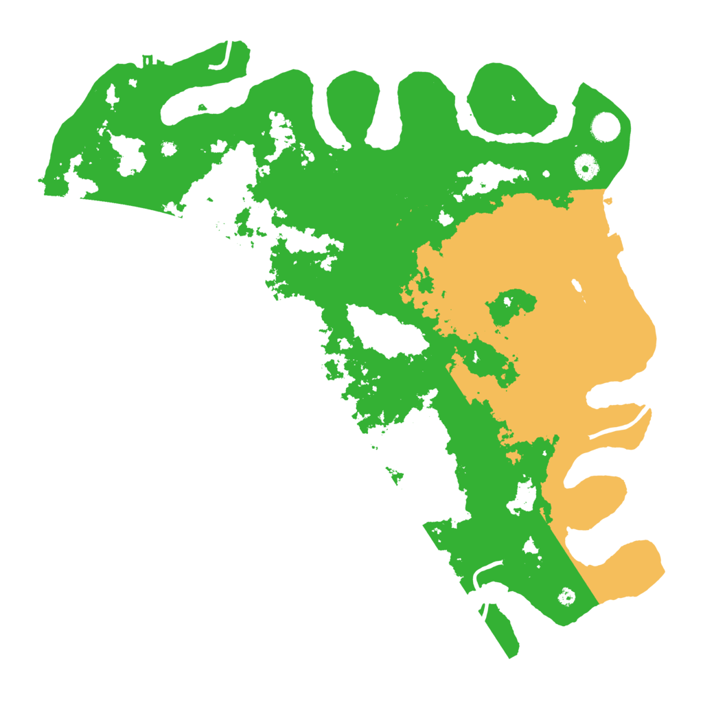 Biome Rust Map: Procedural Map, Size: 4250, Seed: 34056615