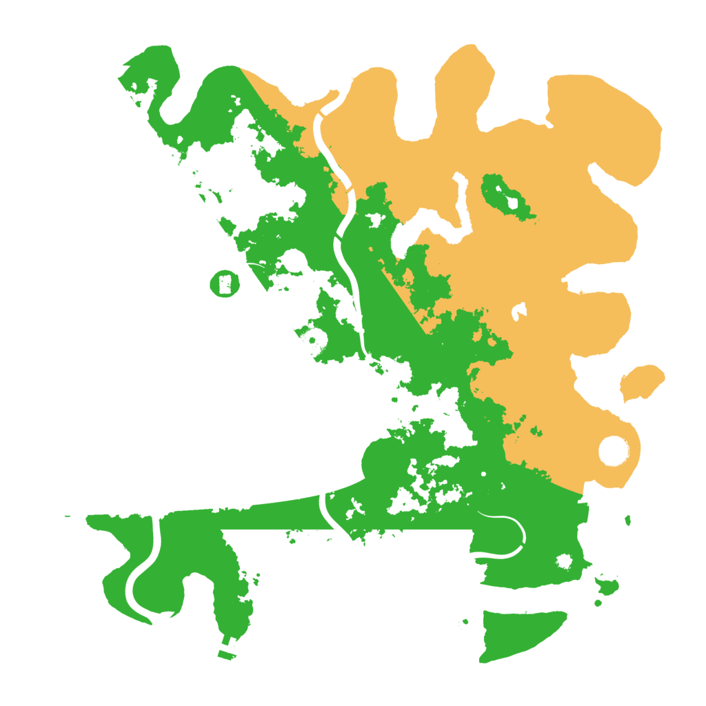 Biome Rust Map: Procedural Map, Size: 4100, Seed: 74967337