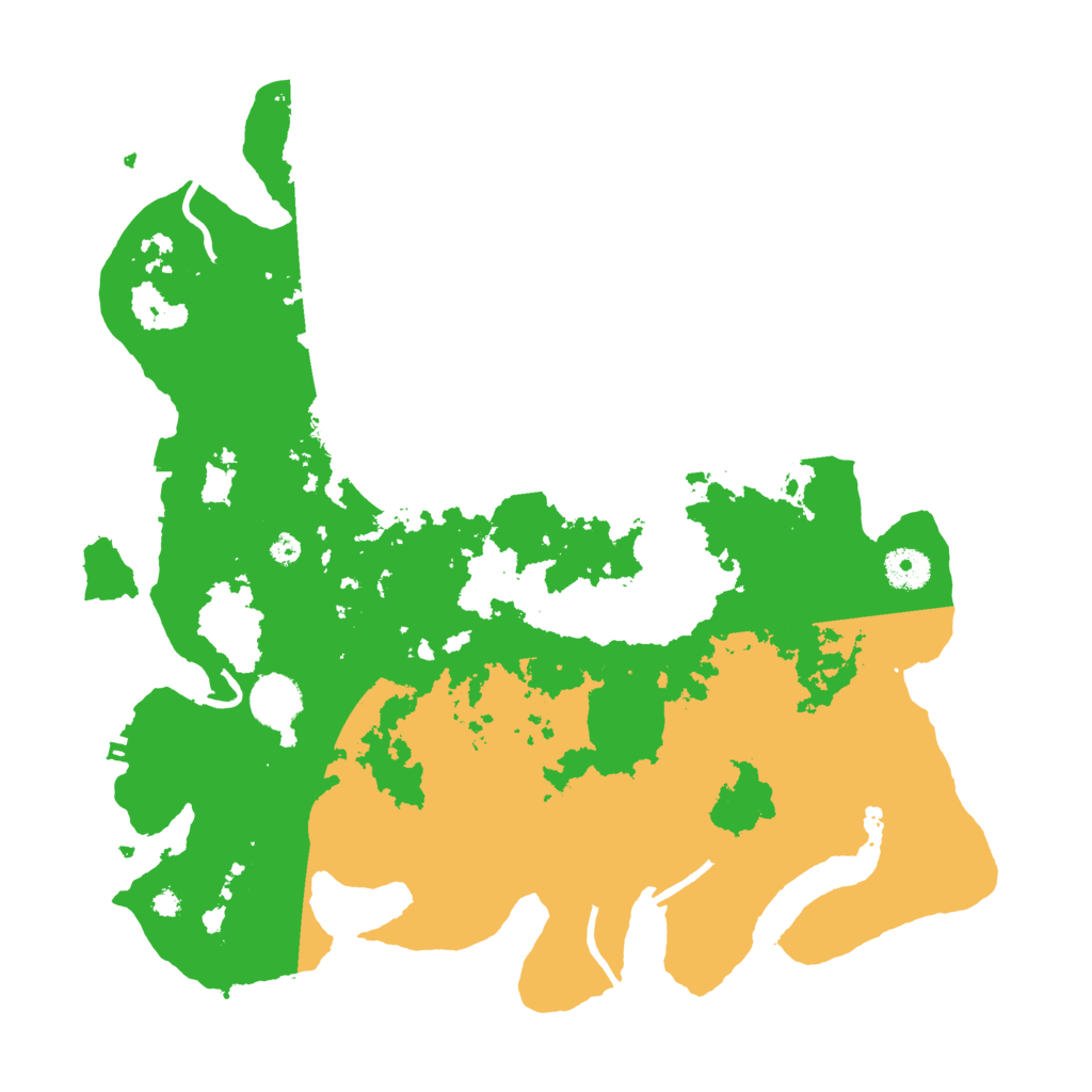 Biome Rust Map: Procedural Map, Size: 3750, Seed: 81491200