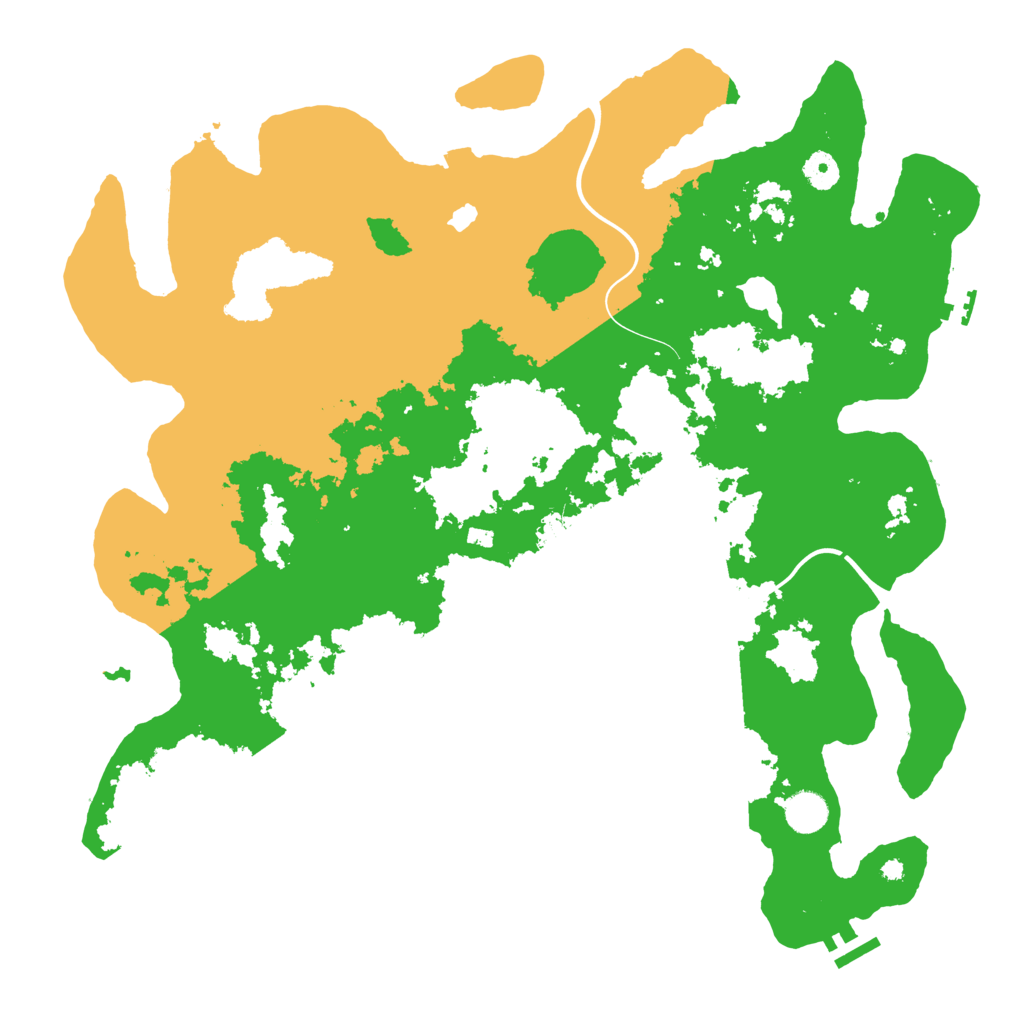 Biome Rust Map: Procedural Map, Size: 4250, Seed: 13212559