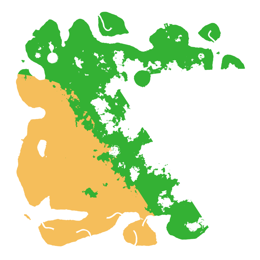 Biome Rust Map: Procedural Map, Size: 4300, Seed: 59550822
