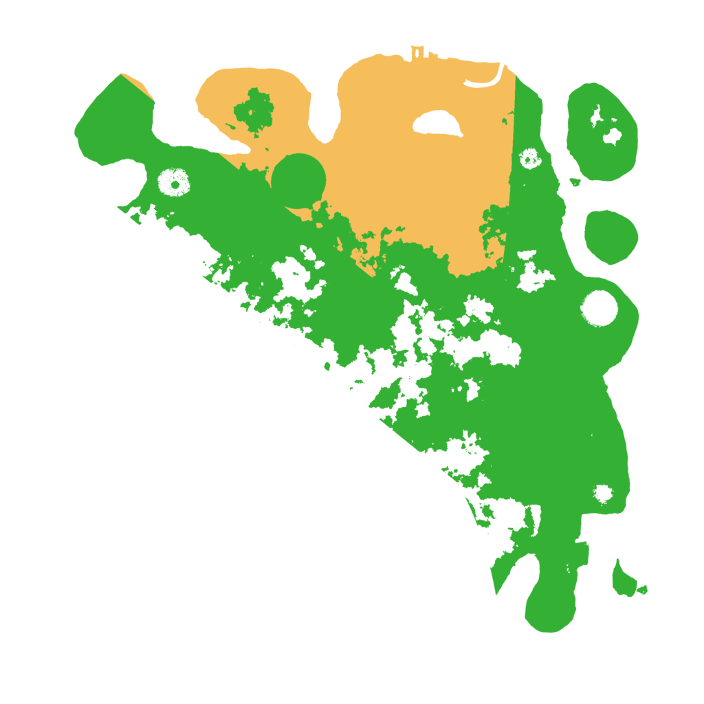 Biome Rust Map: Procedural Map, Size: 3500, Seed: 1702238336