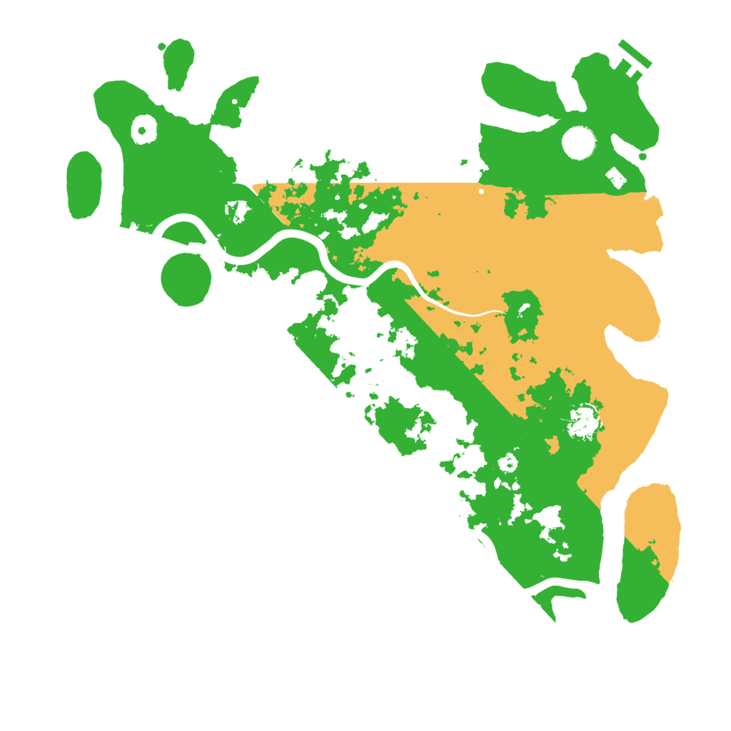 Biome Rust Map: Procedural Map, Size: 3850, Seed: 9666778