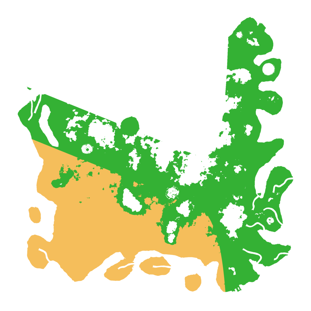 Biome Rust Map: Procedural Map, Size: 4500, Seed: 314954704