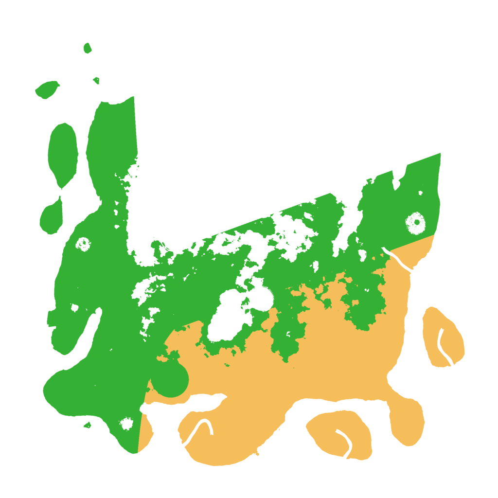 Biome Rust Map: Procedural Map, Size: 3650, Seed: 42043149