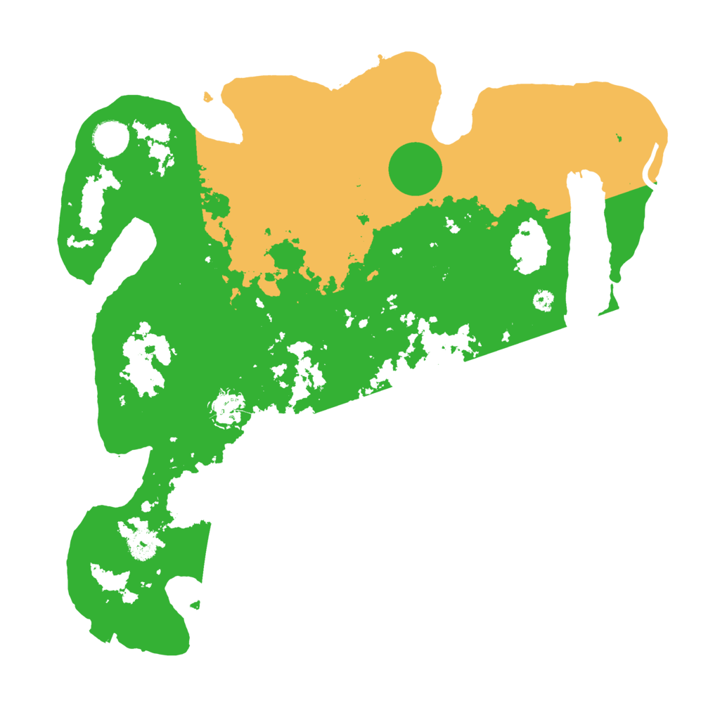 Biome Rust Map: Procedural Map, Size: 3550, Seed: 23909029