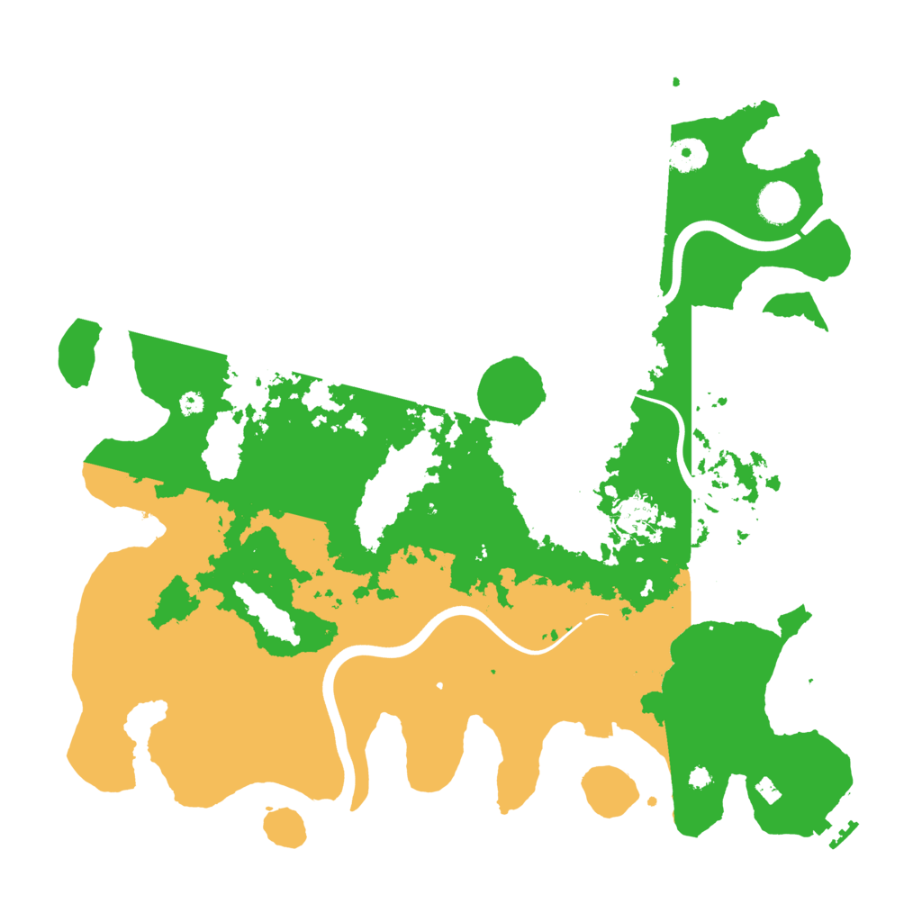 Biome Rust Map: Procedural Map, Size: 3850, Seed: 20539241